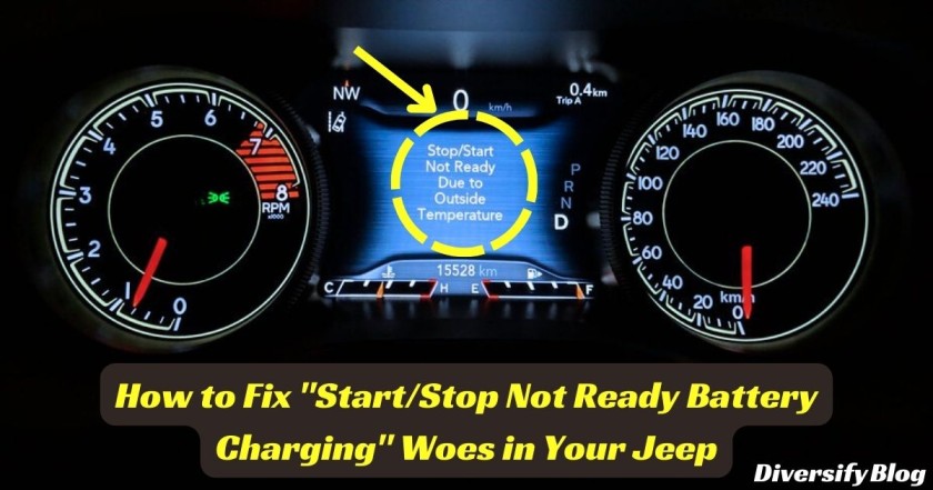 How to Fix "Start/Stop Not Ready Battery Charging" Woes in Your Jeep