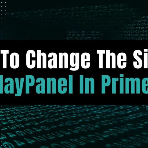 How to Change the Size of OverlayPanel in Prime Vue